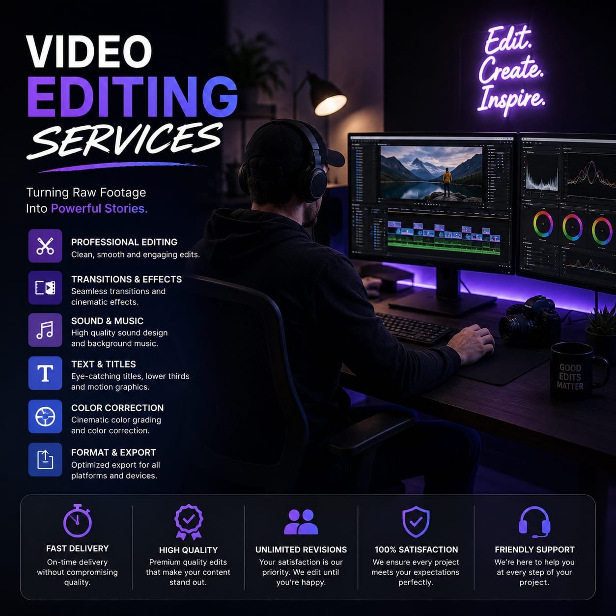 UIPS Global Video Editing